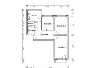 Продается 3-ком. квартира, 80 м2, Мытищи, Юбилейная улица, 16, ЖК Ярославский