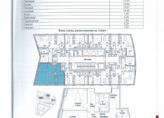 Продажа 3-ком. квартиры, 106 м2, Москва, ЖК Кэпитал Тауэрс