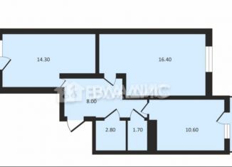 Продам двухкомнатную квартиру, 54 м2, Владимир, улица Верхняя Дуброва, 42, ЖК Эталон