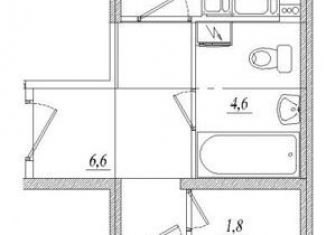 Продаю 1-комнатную квартиру, 45.5 м2, Мурино, ЖК Тридевяткино Царство