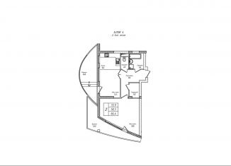 Продам двухкомнатную квартиру, 66.4 м2, Алушта, улица Ленина, 37