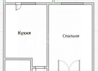 Однокомнатная квартира на продажу, 45.6 м2, Тула, улица Конструктора Грязева, 4, ЖК Зеленстрой-2