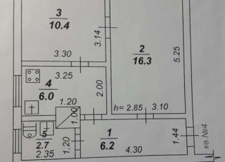 Продажа двухкомнатной квартиры, 41.6 м2, посёлок городского типа Красная Поляна, Сосновая улица, 4