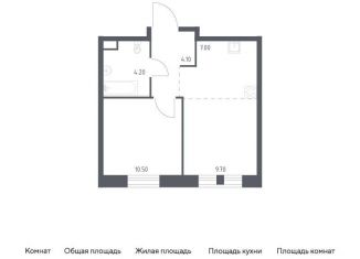 Продается 2-комнатная квартира, 35.5 м2, Москва, метро Братиславская, Шоссейная улица, 90с59