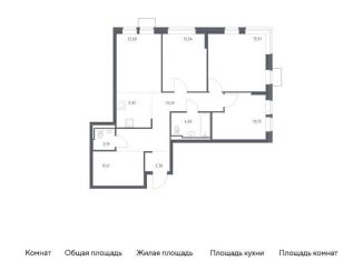 Продажа 4-ком. квартиры, 88.2 м2, Ленинский городской округ