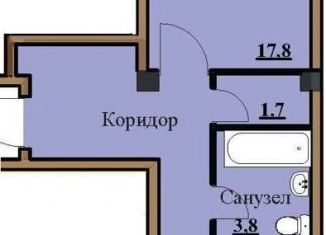 Продается 1-комнатная квартира, 46.2 м2, Ставропольский край