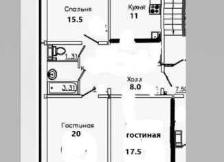 Продам 3-комнатную квартиру, 77 м2, Новосибирск, улица Ивлева, 160, метро Площадь Маркса