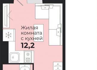 Продается однокомнатная квартира, 18.4 м2, село Криводановка