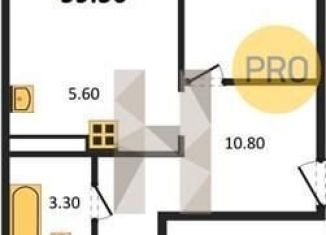 Продаю 3-комнатную квартиру, 59.6 м2, Новосибирск, Ленинский район, Междуреченская улица, 7/1