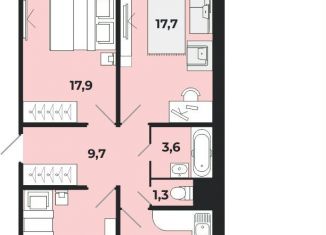 Продажа 3-комнатной квартиры, 80 м2, Новосибирская область