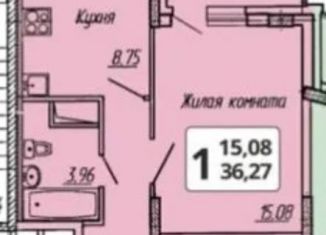 Продам 1-комнатную квартиру, 36.3 м2, Чебоксары, улица Афанасьева, 19, Московский район
