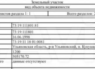 Продажа земельного участка, 12 сот., поселок Кукушка, Садовая улица