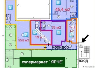 Продается помещение свободного назначения, 33 м2, Тверь, Пролетарский район, Оснабрюкская улица, 29