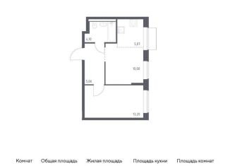 Продам 1-комнатную квартиру, 38 м2, Москва, район Марьино