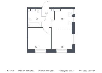 Продается 2-ком. квартира, 36.6 м2, Москва, ЮВАО, жилой комплекс Квартал на воде, 2
