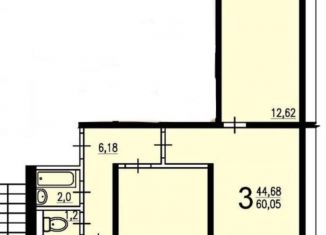 Сдаю 3-комнатную квартиру, 60 м2, Москва, улица 50 лет Октября, 19к2, метро Говорово