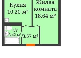 Сдаю в аренду однокомнатную квартиру, 39 м2, Краснодар, Заполярная улица, 39к9, Заполярная улица