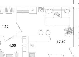 Продается квартира студия, 64.7 м2, Санкт-Петербург, Планерная улица, 99, метро Комендантский проспект