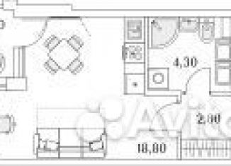 Продается квартира студия, 33.3 м2, Санкт-Петербург, Планерная улица, 99, метро Комендантский проспект