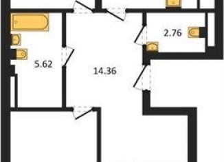 Продаю трехкомнатную квартиру, 89.1 м2, Калининградская область