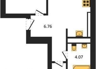 Продам двухкомнатную квартиру, 55.8 м2, Калининград, Ленинградский район, улица Героя России Катериничева, 9к2