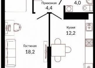 1-ком. квартира на продажу, 36.4 м2, Краснодар, Прикубанский округ, Конгрессная улица, 41к1