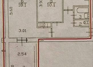 Продается 3-комнатная квартира, 60 м2, Санкт-Петербург, улица Турку, 11к1, метро Проспект Славы