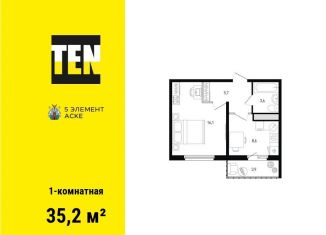 Продам однокомнатную квартиру, 35.2 м2, Ростов-на-Дону