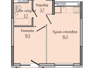 Продам 1-ком. квартиру, 34.4 м2, Ижевск, Первомайский район, Камбарская улица, 94к2