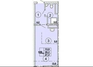 Продается квартира студия, 27.2 м2, Хакасия, улица Кирова, 185к2