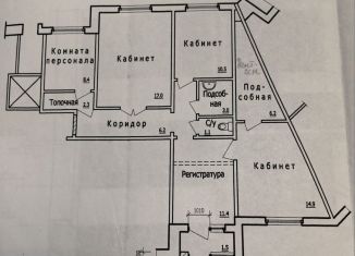 Продаю помещение свободного назначения, 85 м2, Смоленск, улица Попова, 112