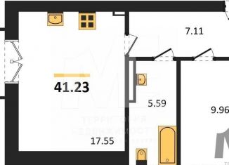 Продажа 1-ком. квартиры, 41.2 м2, Пионерский, Комсомольская улица, 19