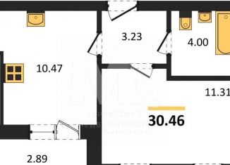 Продается 1-комнатная квартира, 30.5 м2, Калининград