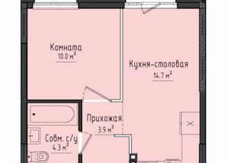 Продается однокомнатная квартира, 32.6 м2, село Первомайский, жилой комплекс Город Оружейников, 22