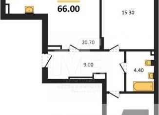 Продам двухкомнатную квартиру, 66 м2, Калининград, Орудийная улица, 13