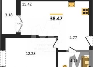 Продажа 1-комнатной квартиры, 38.5 м2, Калининградская область