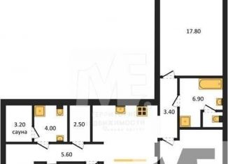 Продаю 3-ком. квартиру, 101.6 м2, Калининградская область