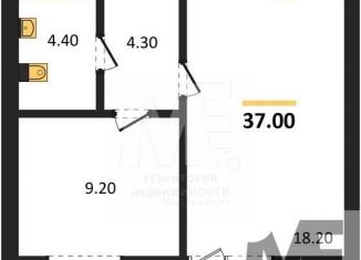 Продажа 1-комнатной квартиры, 37 м2, Калининград, Ленинградский район, Орудийная улица, 13