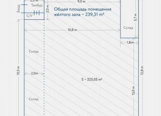 Аренда помещения свободного назначения, 239 м2, Санкт-Петербург, проспект Обуховской Обороны, 105, Невский район