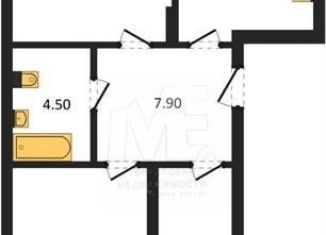 Продается 2-ком. квартира, 66.8 м2, Калининград, Орудийная улица, 13