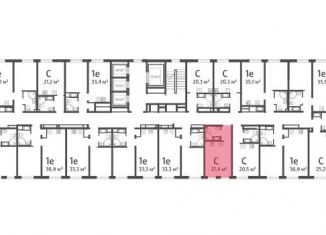 Продается квартира студия, 21.4 м2, Санкт-Петербург, метро Обухово