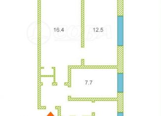 Продажа 3-ком. квартиры, 52.2 м2, Тюменская область, Центральная улица, 24