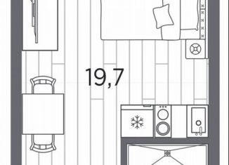 Продам квартиру студию, 23.5 м2, Санкт-Петербург, проспект Стачек, 62Б, Кировский район