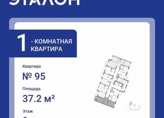 Продаю однокомнатную квартиру, 37.2 м2, Санкт-Петербург