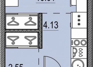 Продается квартира студия, 19.6 м2, Санкт-Петербург, метро Приморская