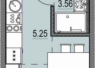 Продам квартиру студию, 21.1 м2, Санкт-Петербург, метро Приморская