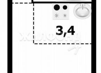 Продаю квартиру студию, 19.5 м2, Новосибирская область, улица Виктора Уса, 7