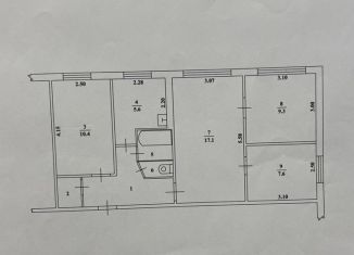 Продажа 4-комнатной квартиры, 61 м2, Петропавловск-Камчатский, улица Тушканова, 2