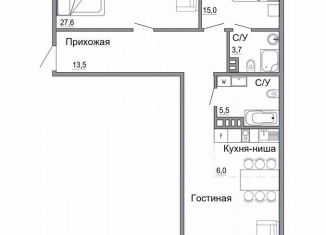 Продам 3-ком. квартиру, 104.9 м2, Керчь