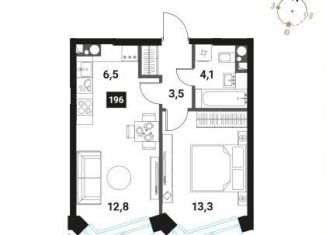 Продам двухкомнатную квартиру, 40.2 м2, Москва, Басманный район